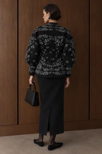 BANDANA WOOL JACKET 
