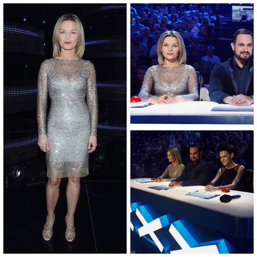 Małgorzata Formeniak w sukience ICON